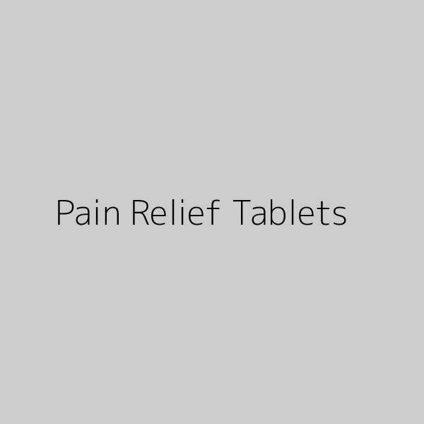 Pain Relief Tablets – OTC