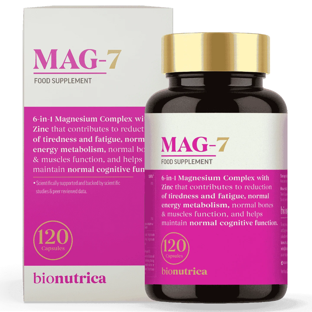 Bionutrica, MAG-7 Energy | Longevity | 120 Capsules