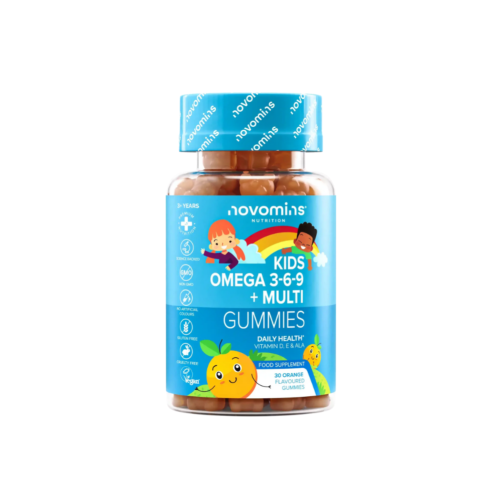 Novomins Nutrition, Kids Omega 3 6 9 + Mutli 30 Gummies