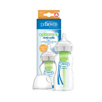 Dr Browns Options, Anti Colic Single Bottle Wide Neck 270ml