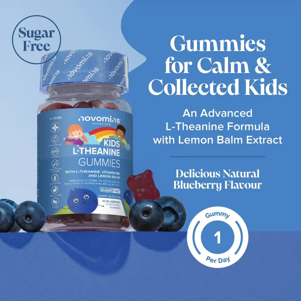 Novomins Nutrition, Kids L-Theanine 30 Gummies