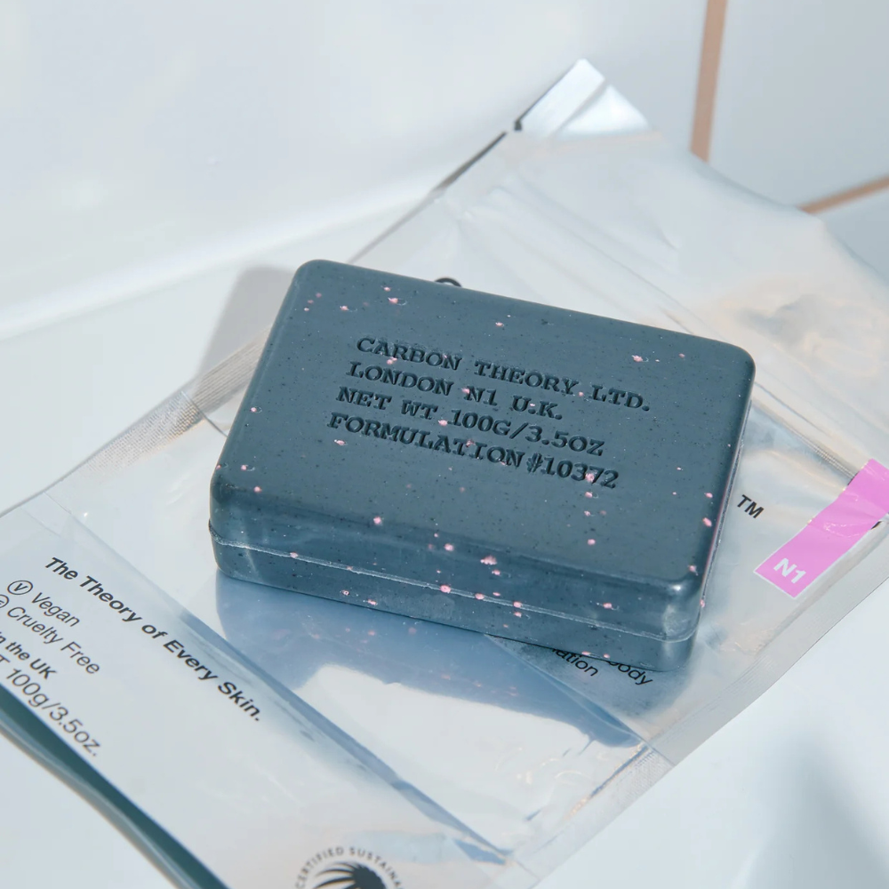 Carbon Theory™, Anti-Breakout Exfoliating Body Bar 100g