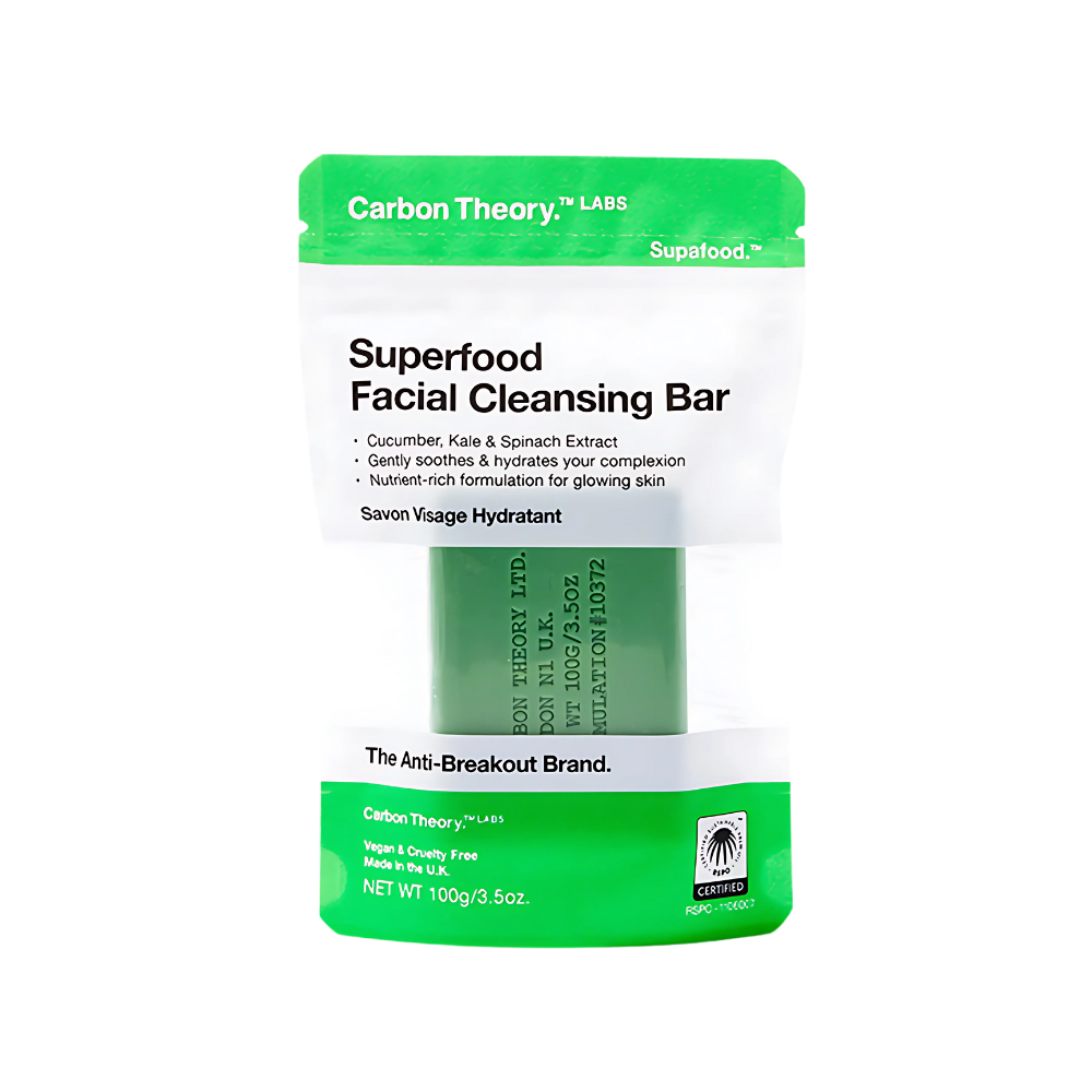 Carbon Theory™, Superfood Facial Cleansing Bar 100g