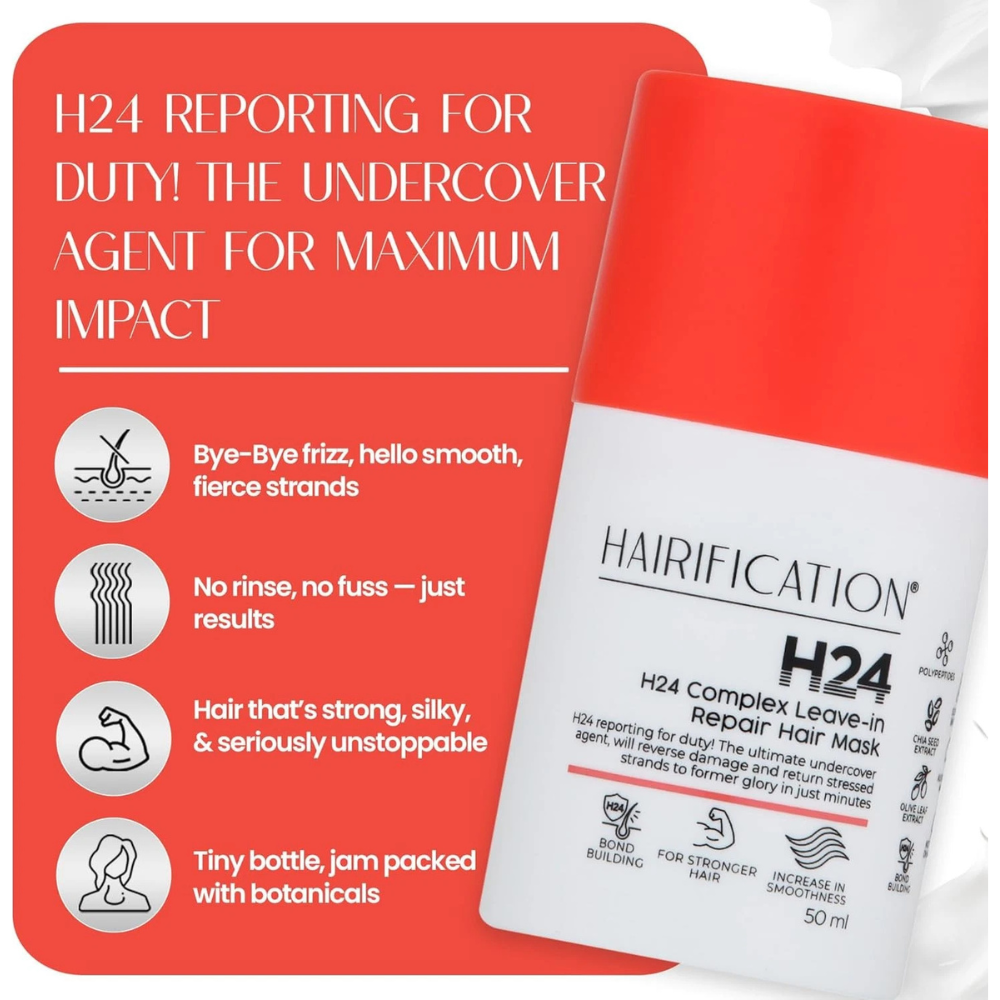 HAIRIFICATION®, H24 Complex Leave-In Repair Hair Mask 50ml