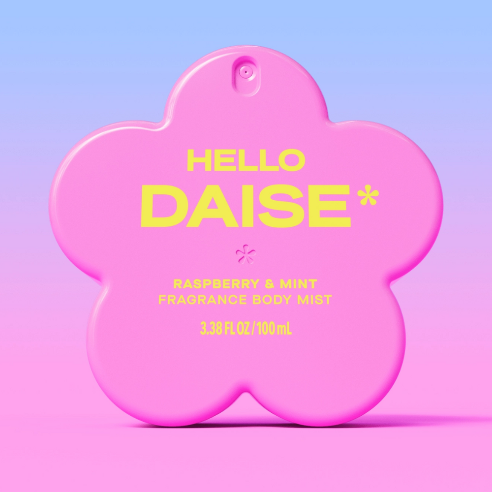 Daise Beauty, Hello Daise Fragrance Body Mist Raspberry & Mint 100ml