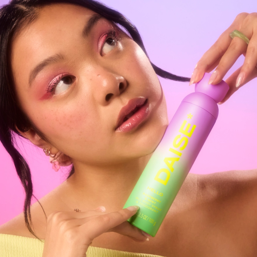 Daise Beauty, Hello Daise All Body Spray & Deodorant Raspberry & Mint 120ml