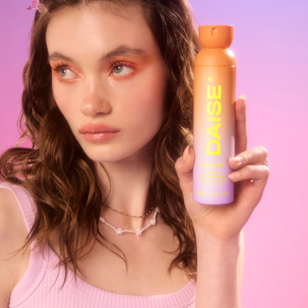 Daise Beauty, Peachy Daise All Body Spray & Deodorant Berry & Mandarin 120ml