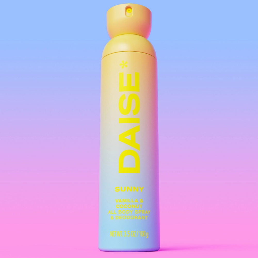 Daise Beauty, Sunny Daise All Body Spray & Deodorant Vanilla & Coconut 120ml