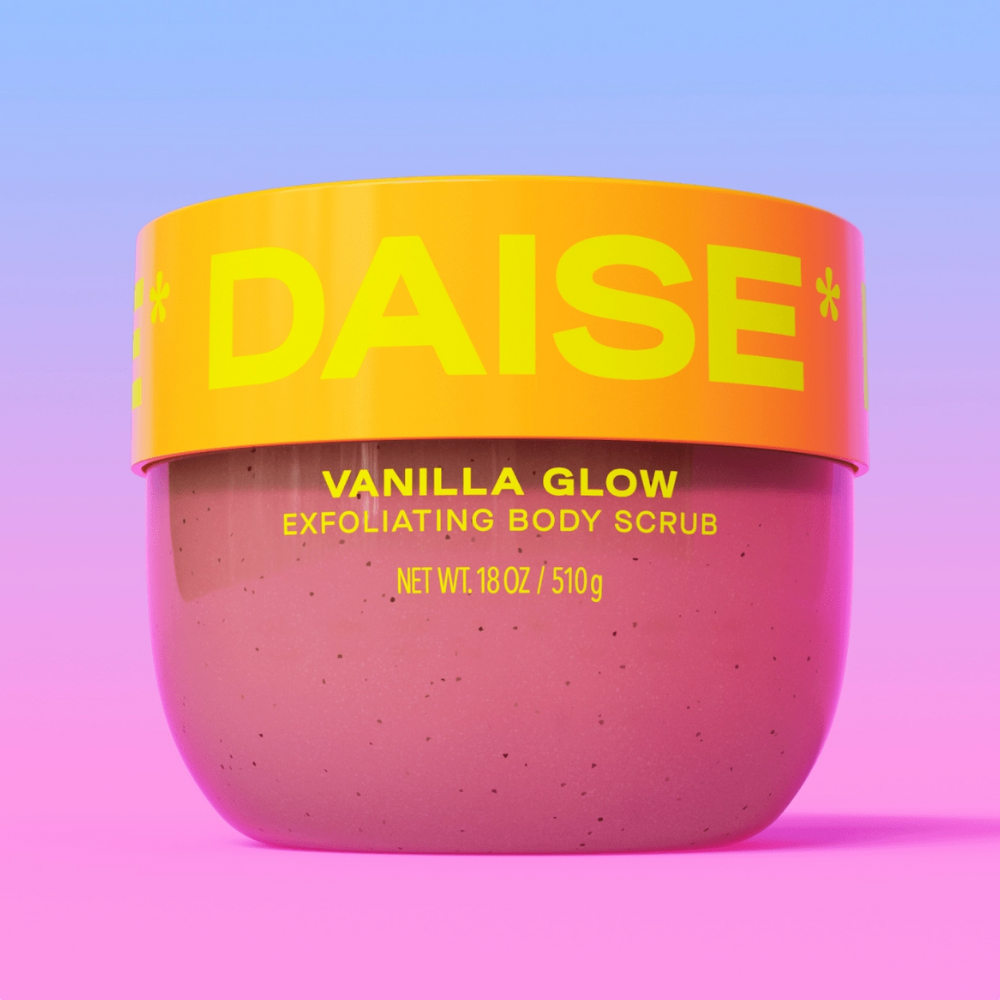 Daise Beauty, Vanilla Glow Exfoliating Body Scrub 510g