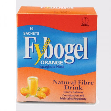 Fybogel Orange Sachets Natural Fibre Drink 10s
