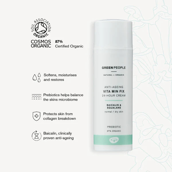 Green People, Vita Min Fix 24-Hour Moisturiser 50ml