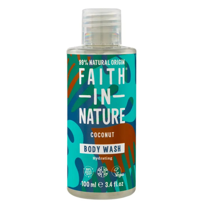 Faith in Nature, Body Wash Coconut (Travel Size) 100ml