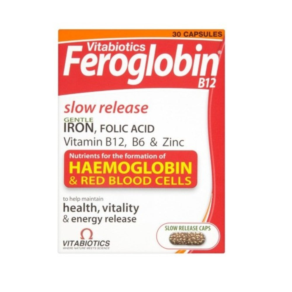 Vitabiotics, Feroglobin B12 30Caps
