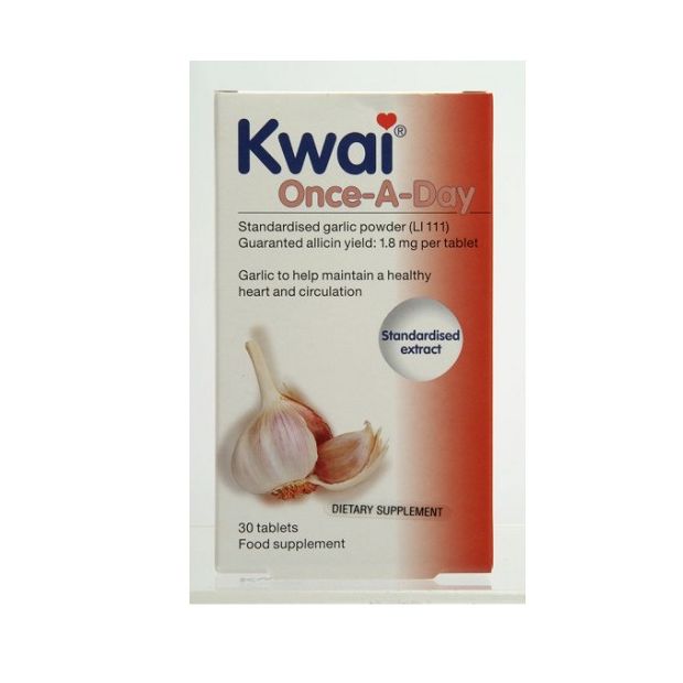 Kwai, Heartcare Garlic 300mg & Vit B1 100 Tabs