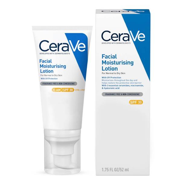 Cerave, AM Facial Moisturising Lotion SPF30