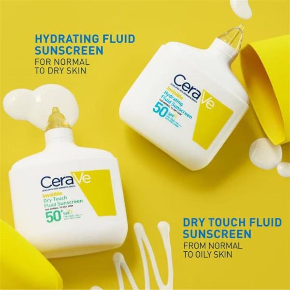 Cerave, Invisible Hydrating Fluid Spf50 50ml