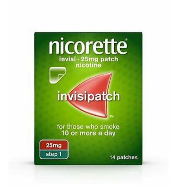 Nicorette Invisi Patch 25Mg 14