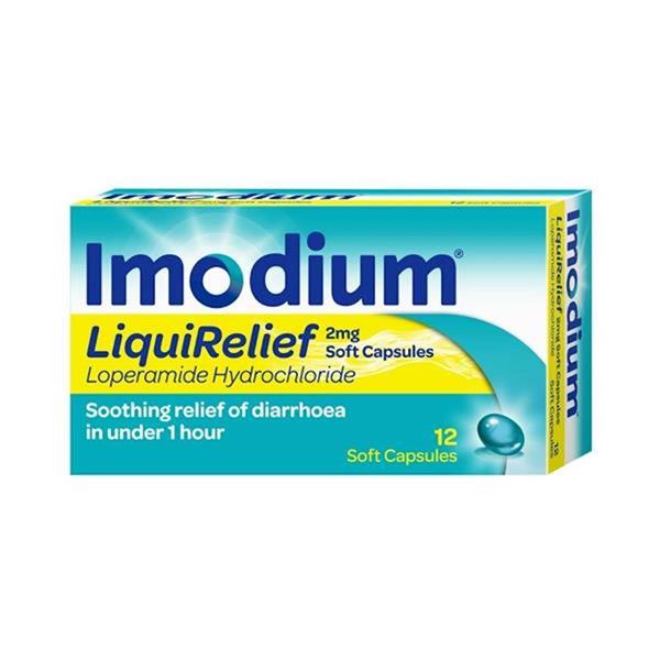 Imodium Liquigels 12