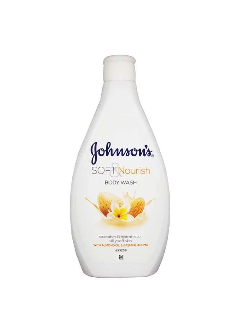 Johnsons Soft & Nourishing Bodywash 400ml