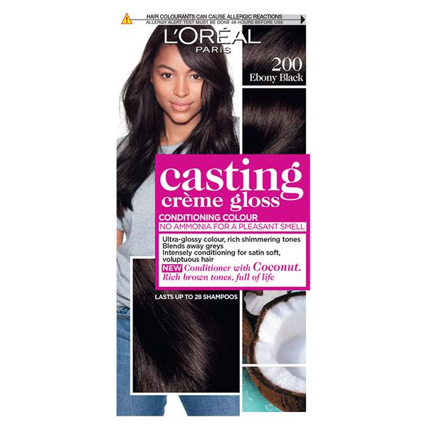 L'oreal, Casting Creme Gloss Ebony Black 200