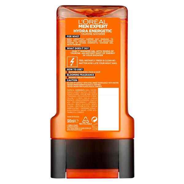 L'Oreal M/Expert Shower Hydra Energetic 300ml
