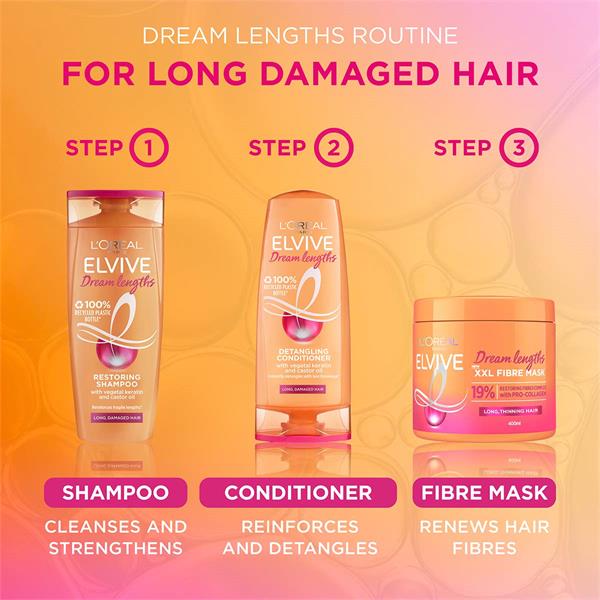 Elvive, Dream Length Shampoo 400ml