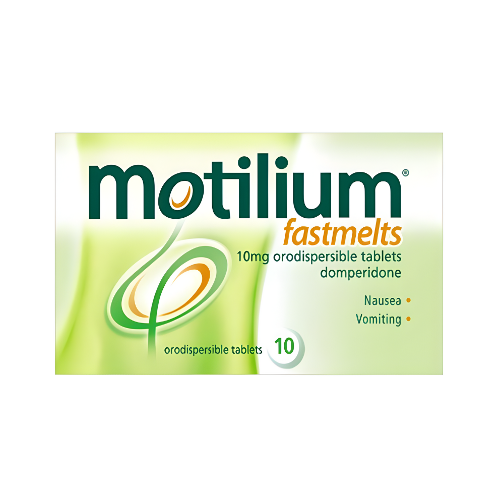 Motilium®, Fastmelts 10mg For Nausea and Vomiting 10 Tablets