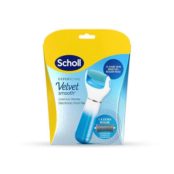 Scholl, Velvet Electric Footfile Blue