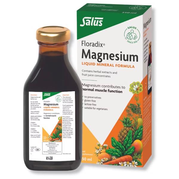 Floradix, Magnesium Liquid Formula 250ml