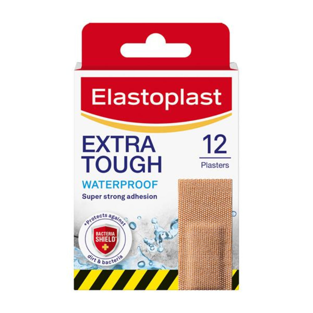 Elastoplast, Extra Tough Waterproof Fabric Plasters 12s