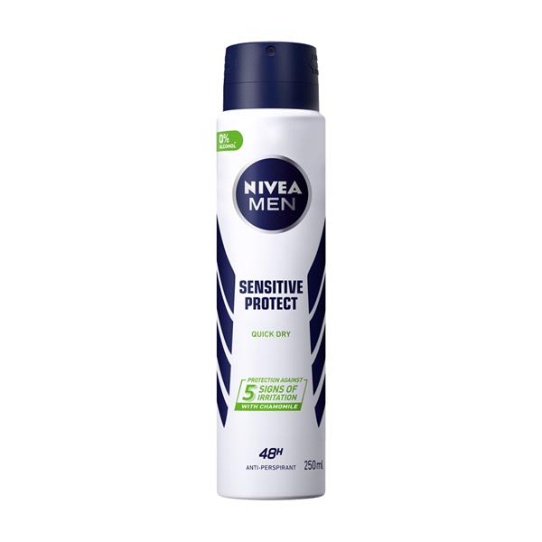 Nivea, Sensitive Protect Deodorant Spray 150ml Men