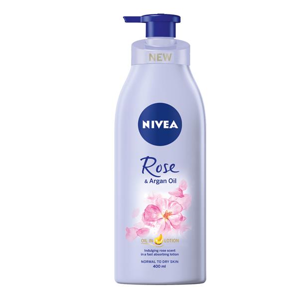 Nivea, Rose & Argan oil lotion 400ml