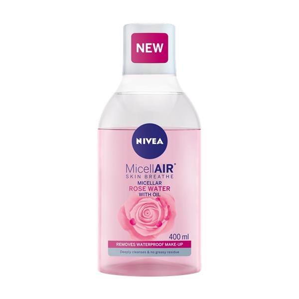 Nivea, Rose Care Micellar Water & Oil 400ml
