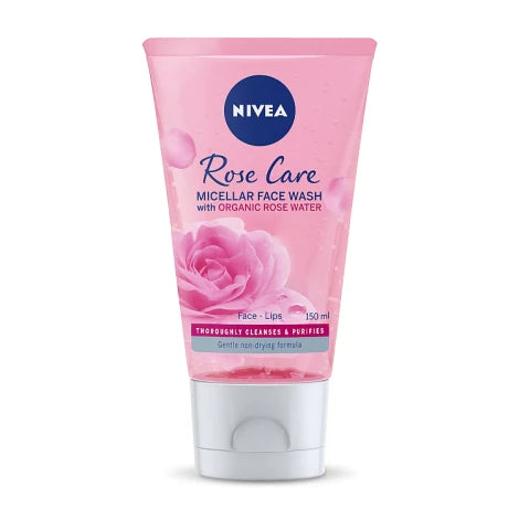 Nivea, Rose Care Micellar Face Wash Gel 150ml