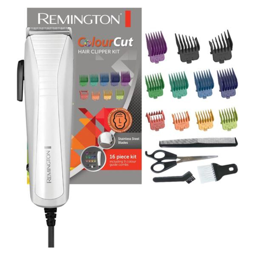 Remington, Colour Cut Hair Clipper 16 Piece Kit