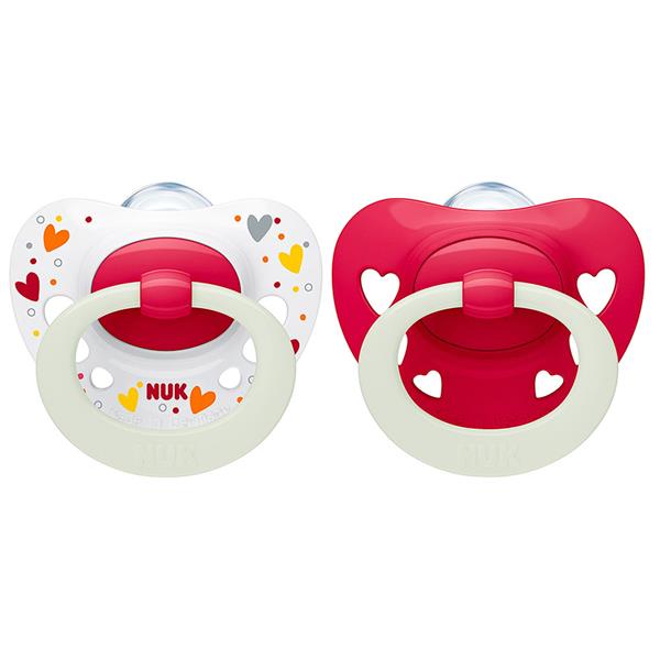 Nuk, Signature Girl 0-6m 2pk