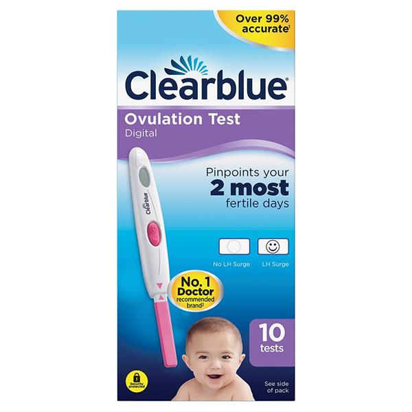 Clearblue Ovulation Test 10 Pk
