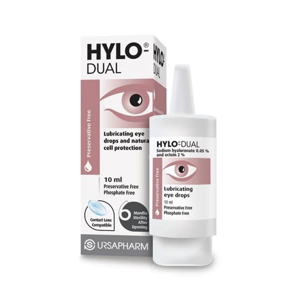 Hylo dual 7.5ml eye drops