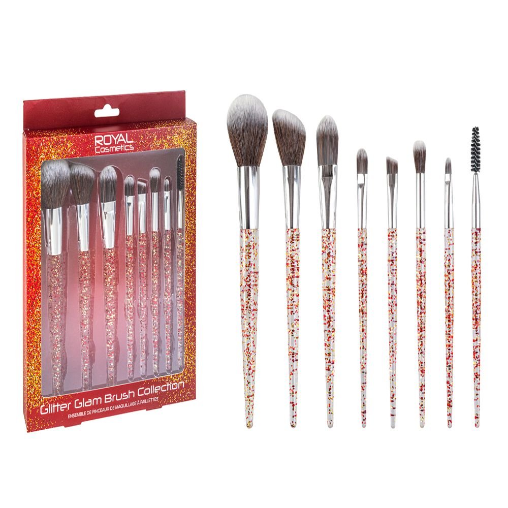 Royal Cosmetics, Glitter Glam Makeup Brushes Gift Set