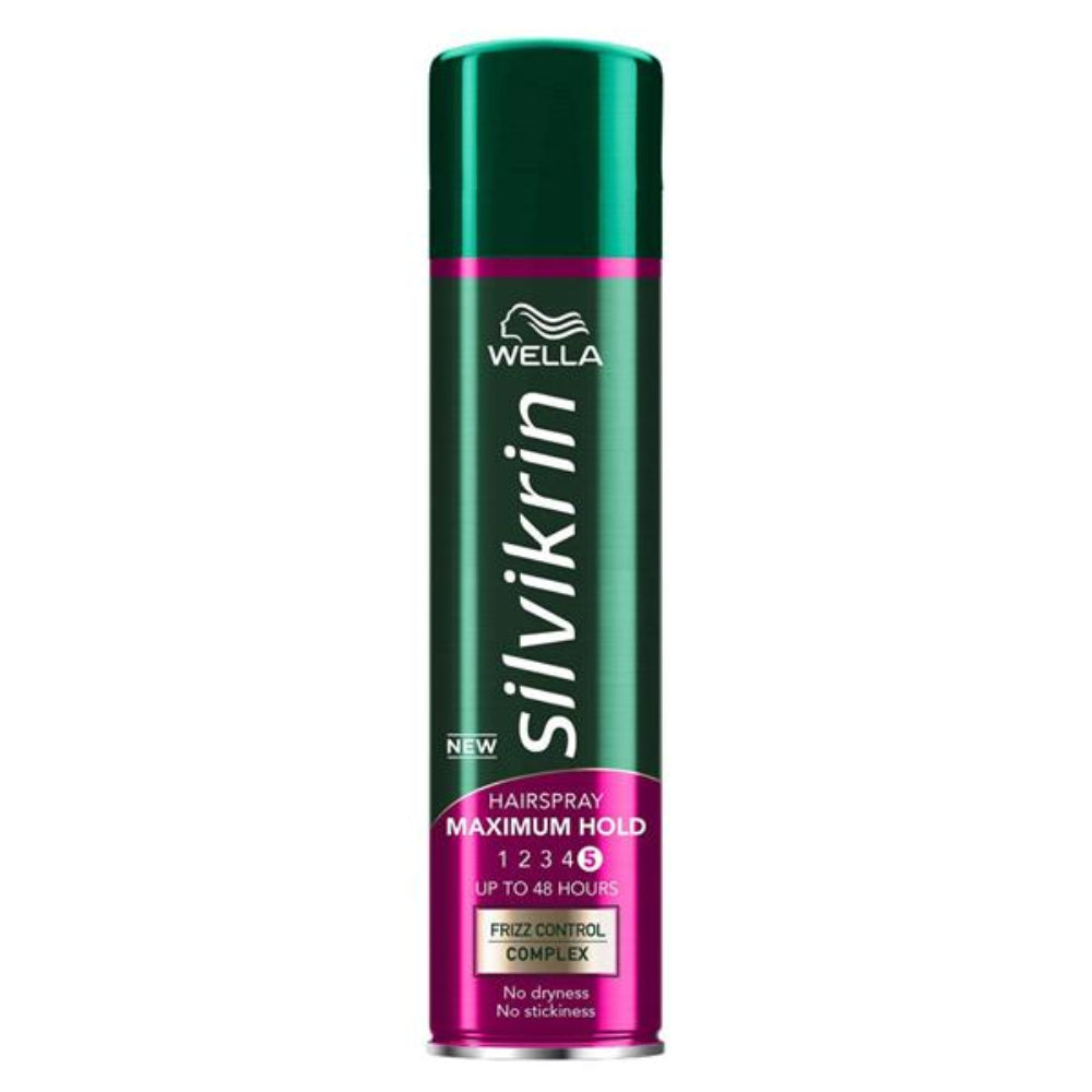 Wella, SILVIKRIN MAXIMUM HOLD HAIRSPRAY 400ml