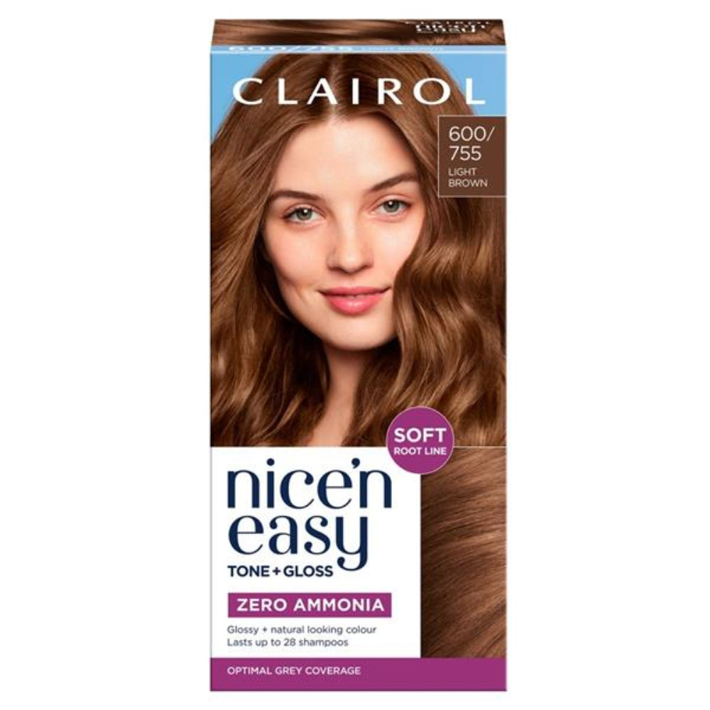 Clairol, Nice n Easy 600/755 Light Brown