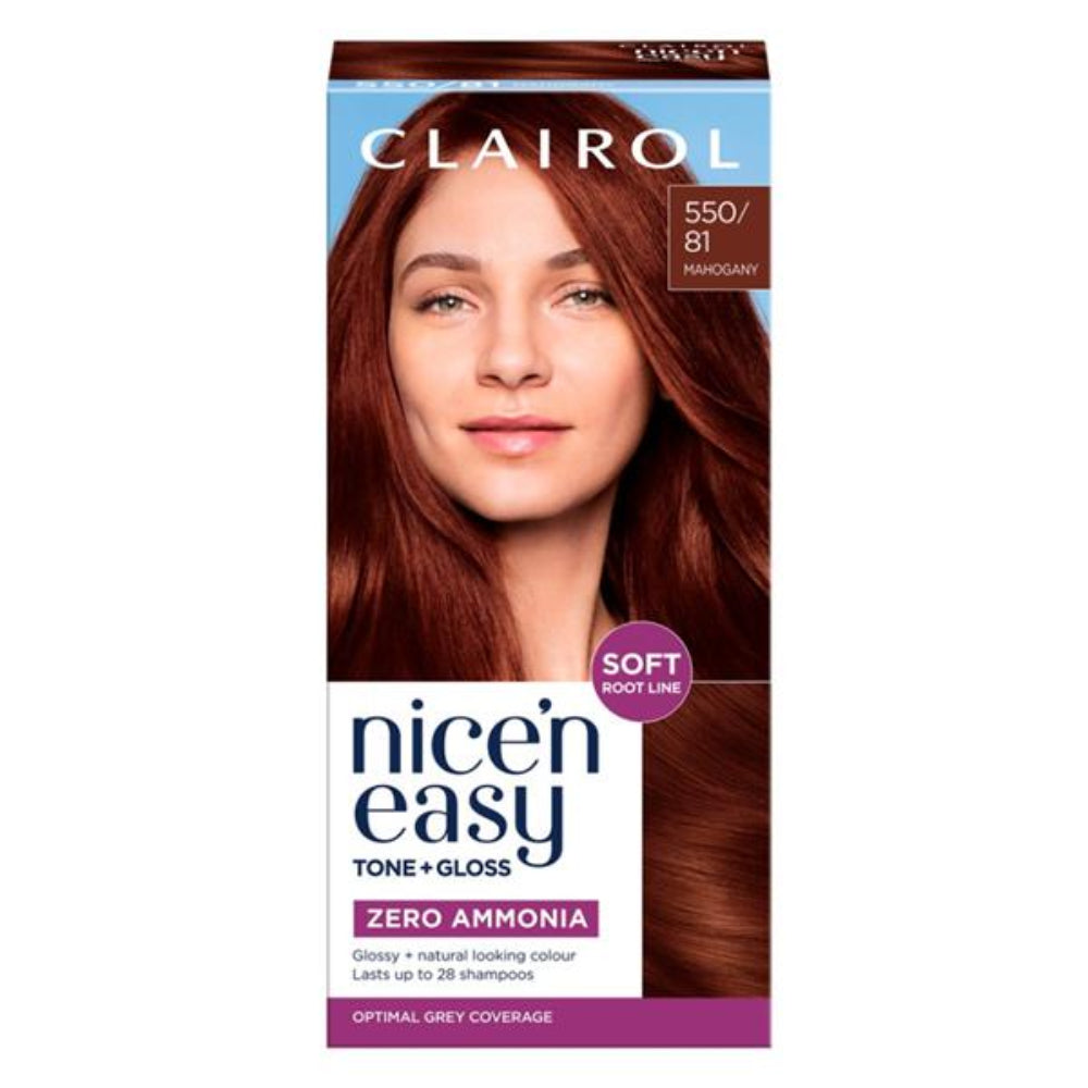 Clairol, Nice N Easy 550/81 Mahogany