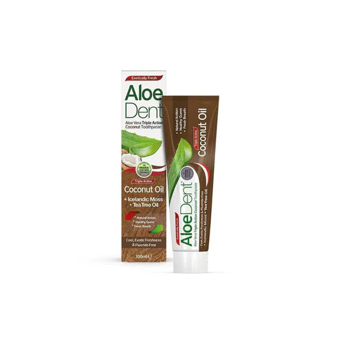 Aloe Dent, Triple Action Coconut Toothpaste 100ml