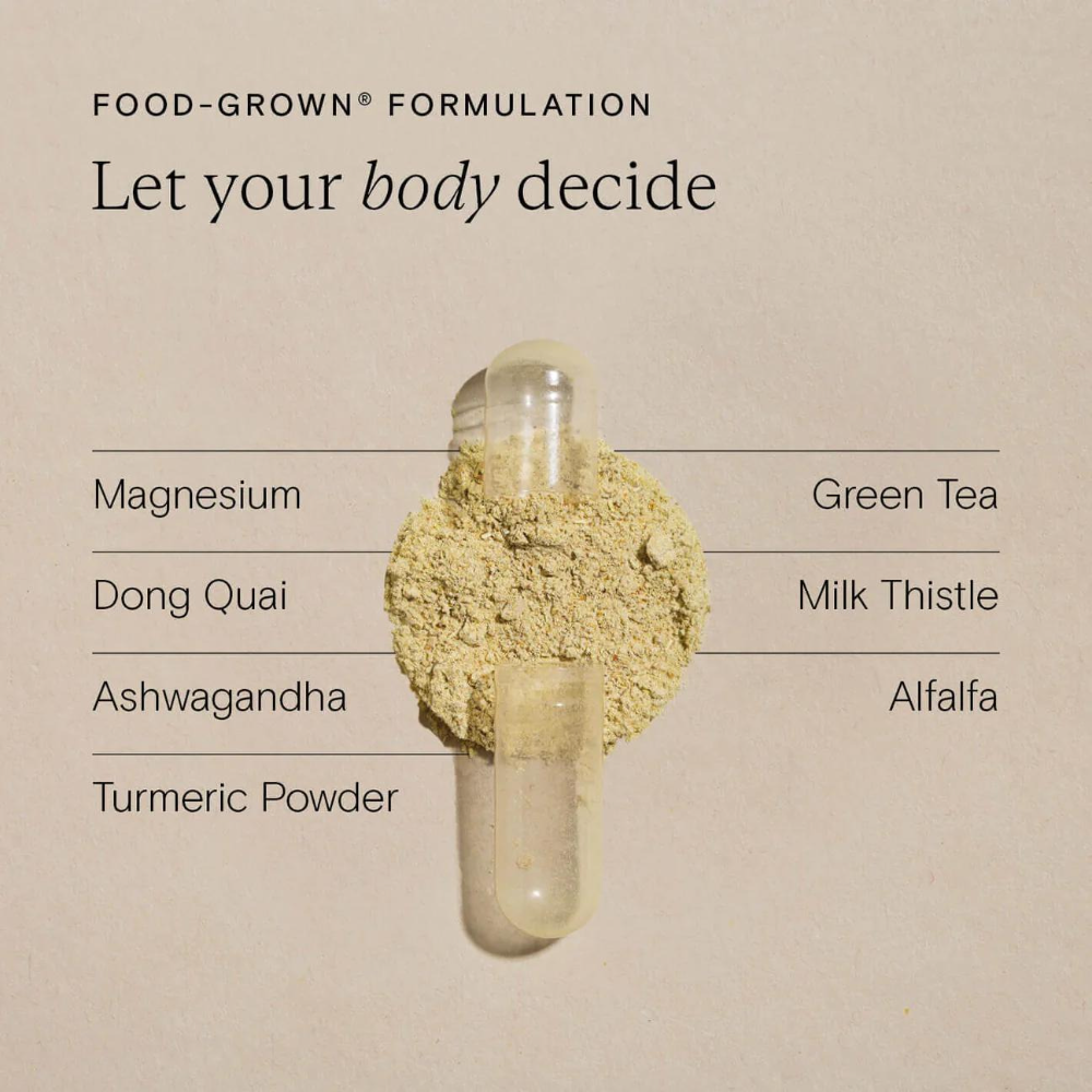 Wild Nutrition, Food Grown® Menopause Complex 60 Capsules Default Title