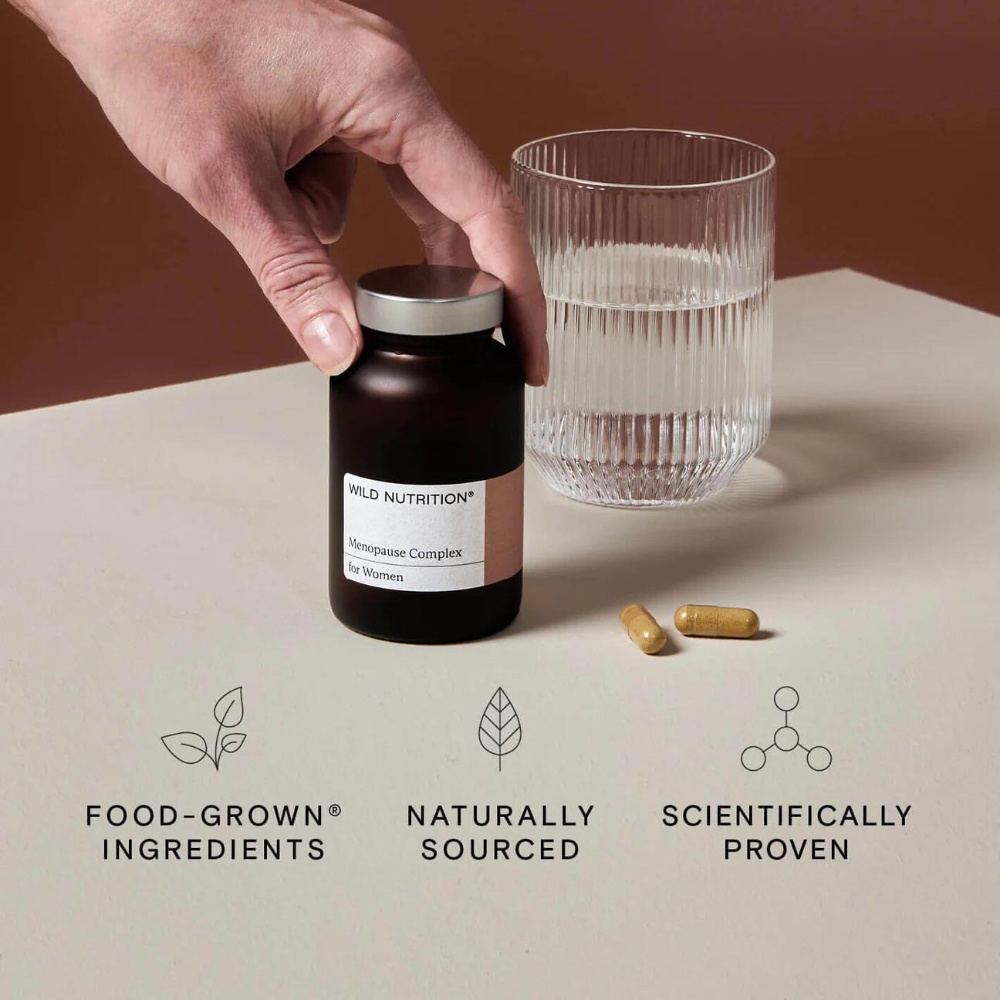 Wild Nutrition, Food Grown® Menopause Complex 60 Capsules Default Title
