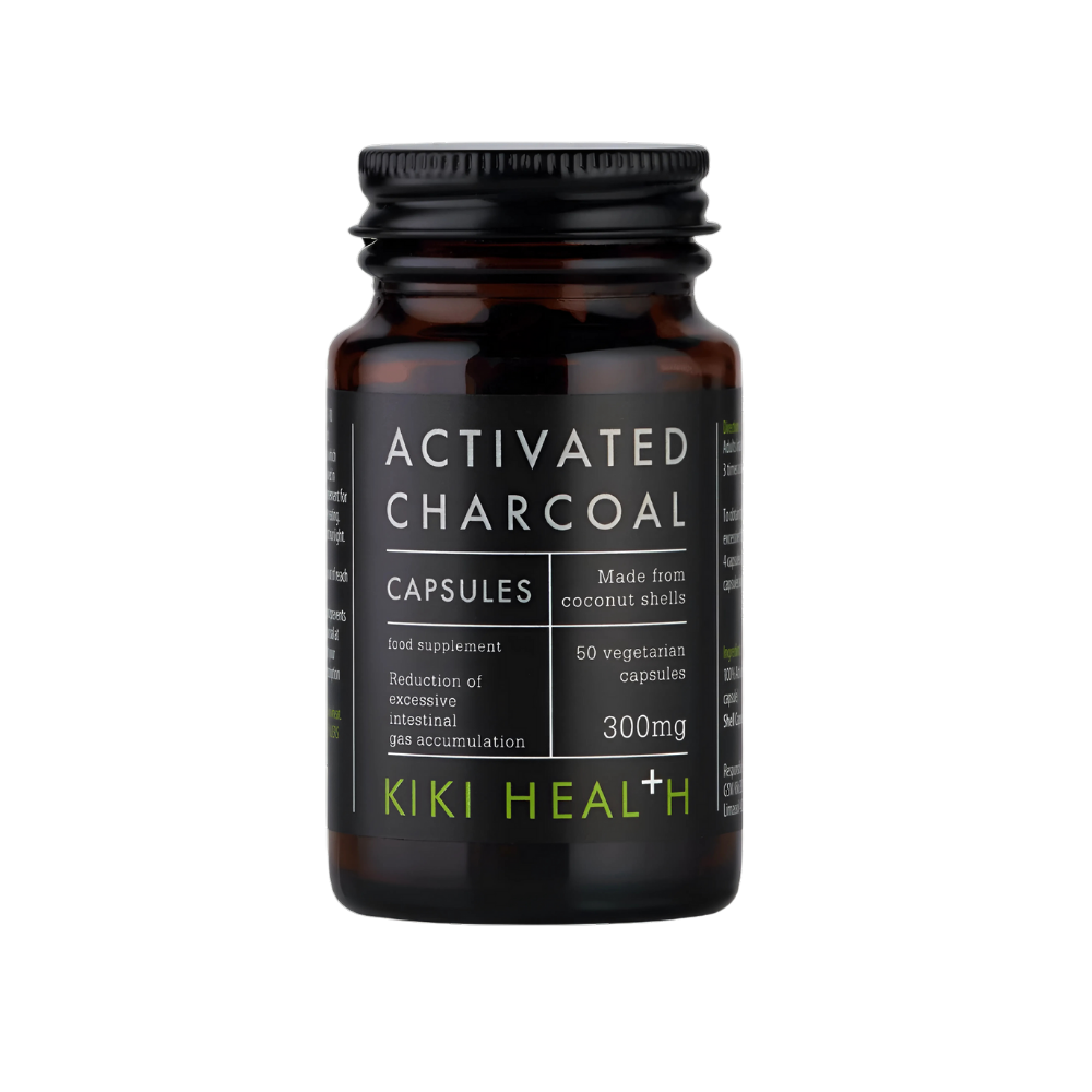 KIKI Health, Activated Charcoal 50 Vegetarian Capsules