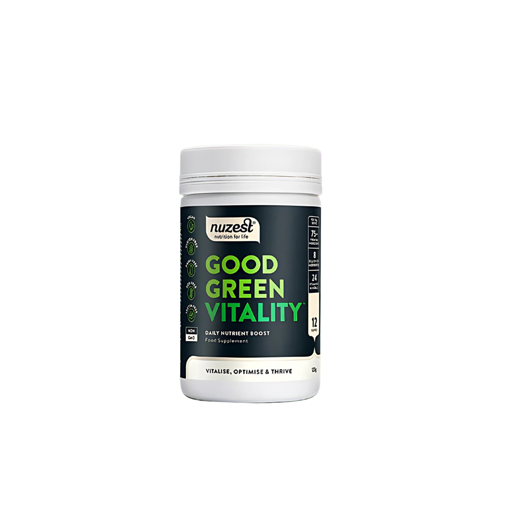 Nuzest®, Good Green Vitality Daily Nutrient Boost Powder 120g (12 Servings)