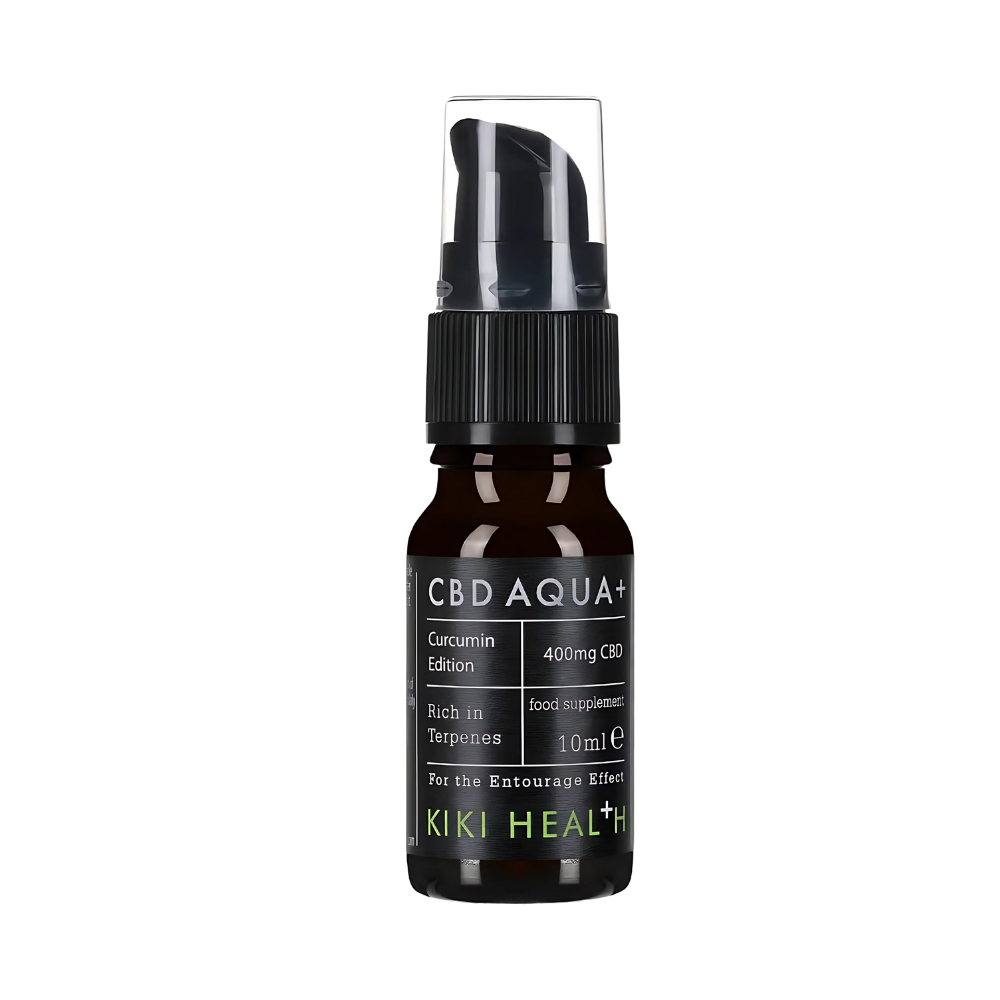 KIKI Health, CBD Aqua+ Curcumin 10ml