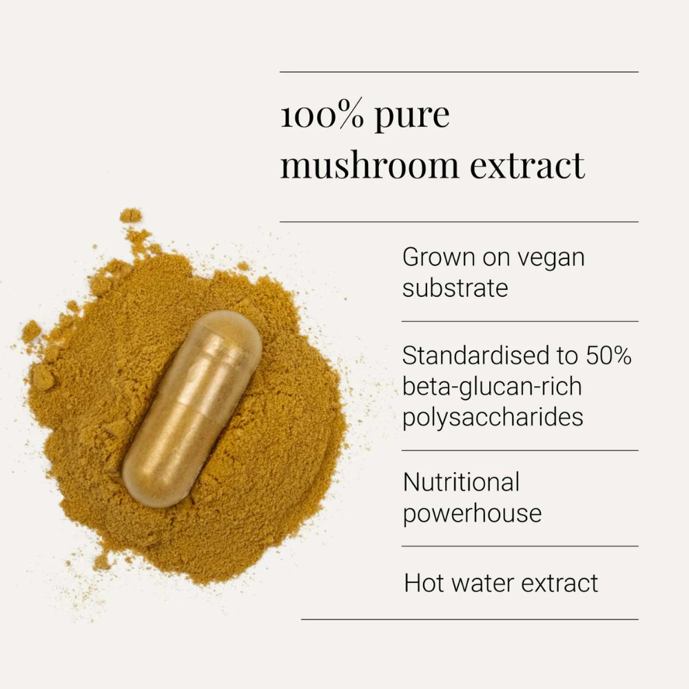 KIKI Health, Organic Cordyceps Mushroom Extract 60 Vegetarian Capsules