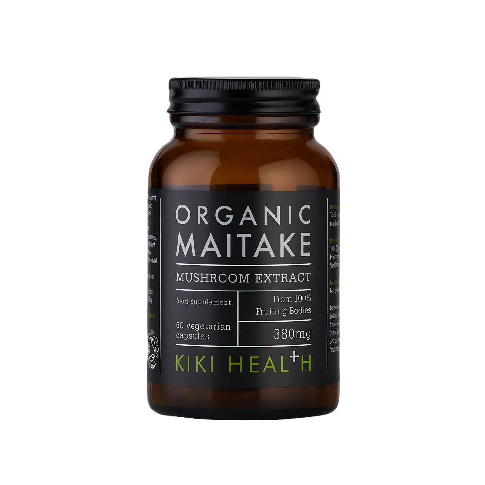 KIKI Health, Organic Maitake Mushroom Extract 60 Vegetarian Capsules